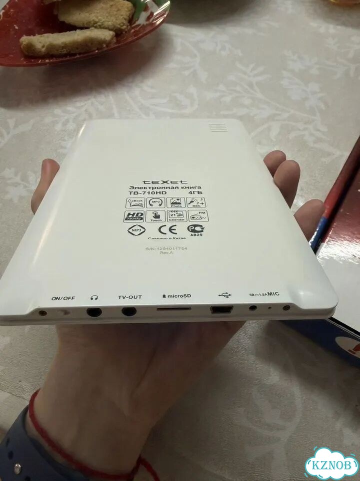 Электронная книга texet TB 710 нd фото 4