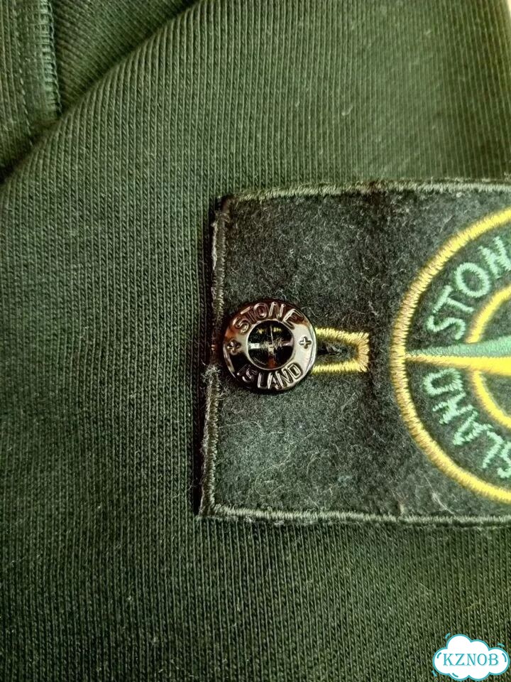 Stone island zip hoodie фото 2