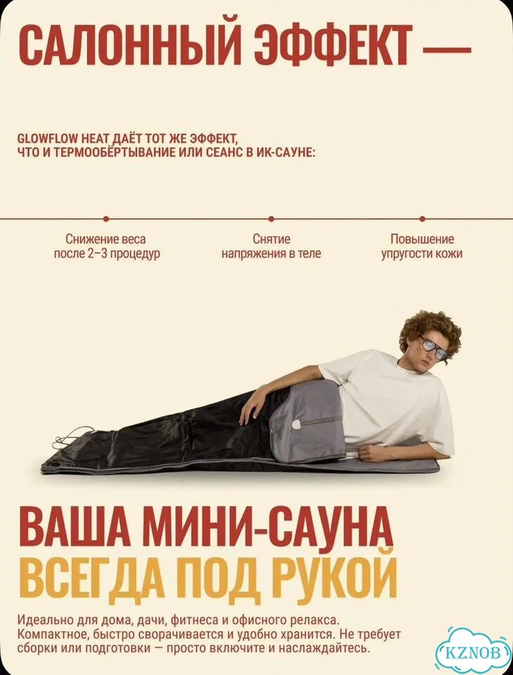 Инфракрасная одеяло для похудения с двумя зонами фото 3