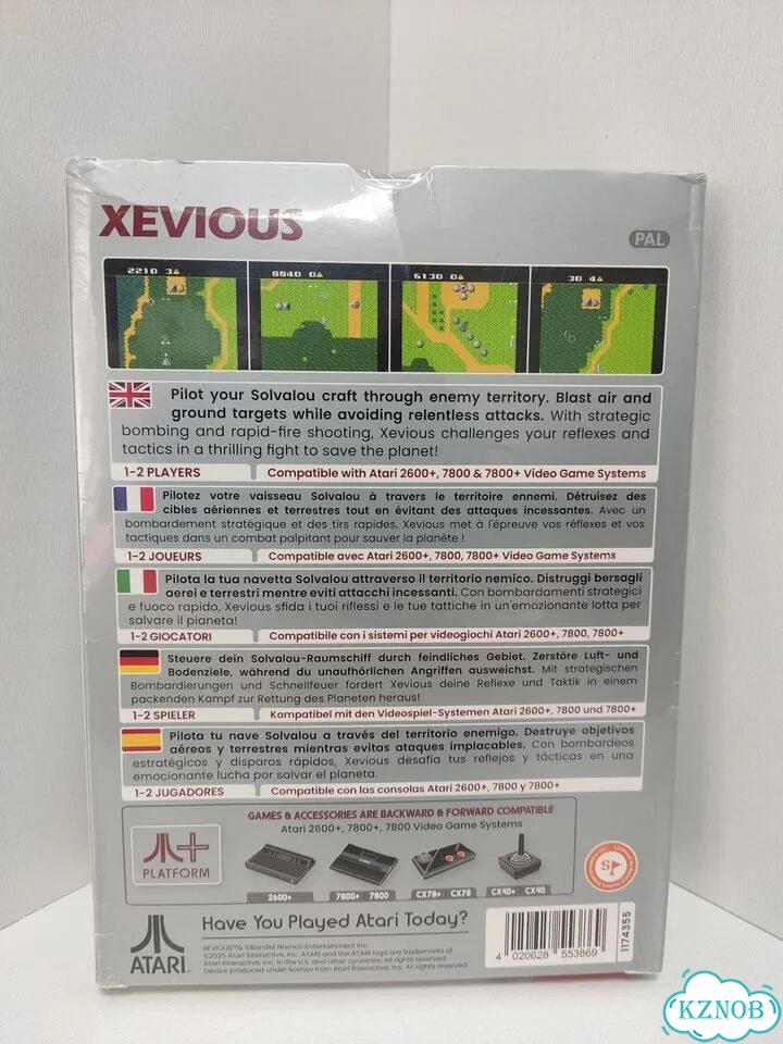 Xevious для Atari 7800 фото 2