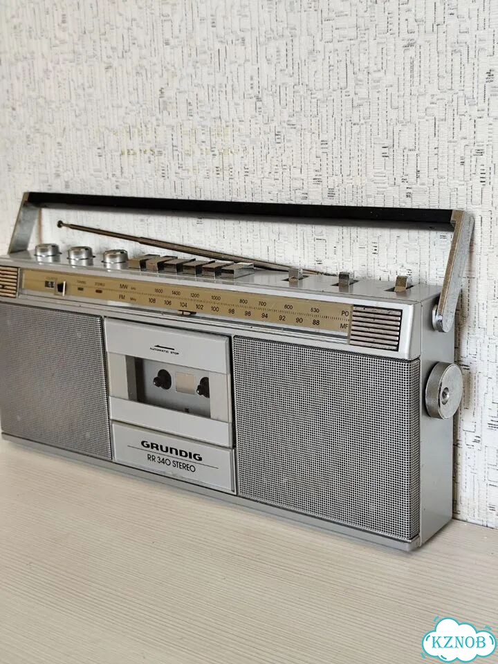 Магнитола Grundig RR340 stereo, 1983 год фото 2