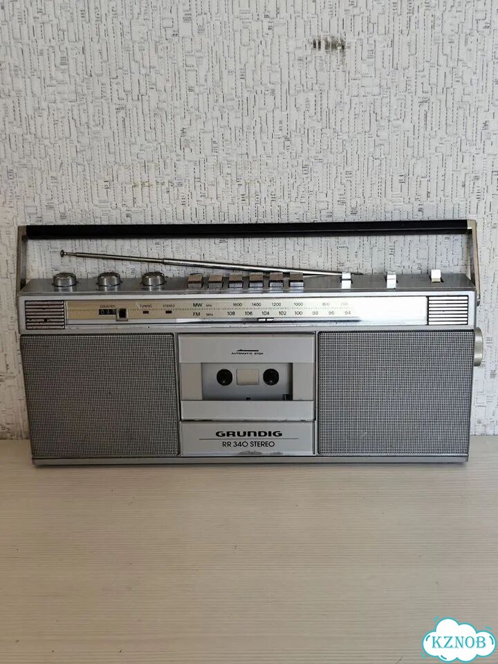 Магнитола Grundig RR340 stereo, 1983 год фото 3