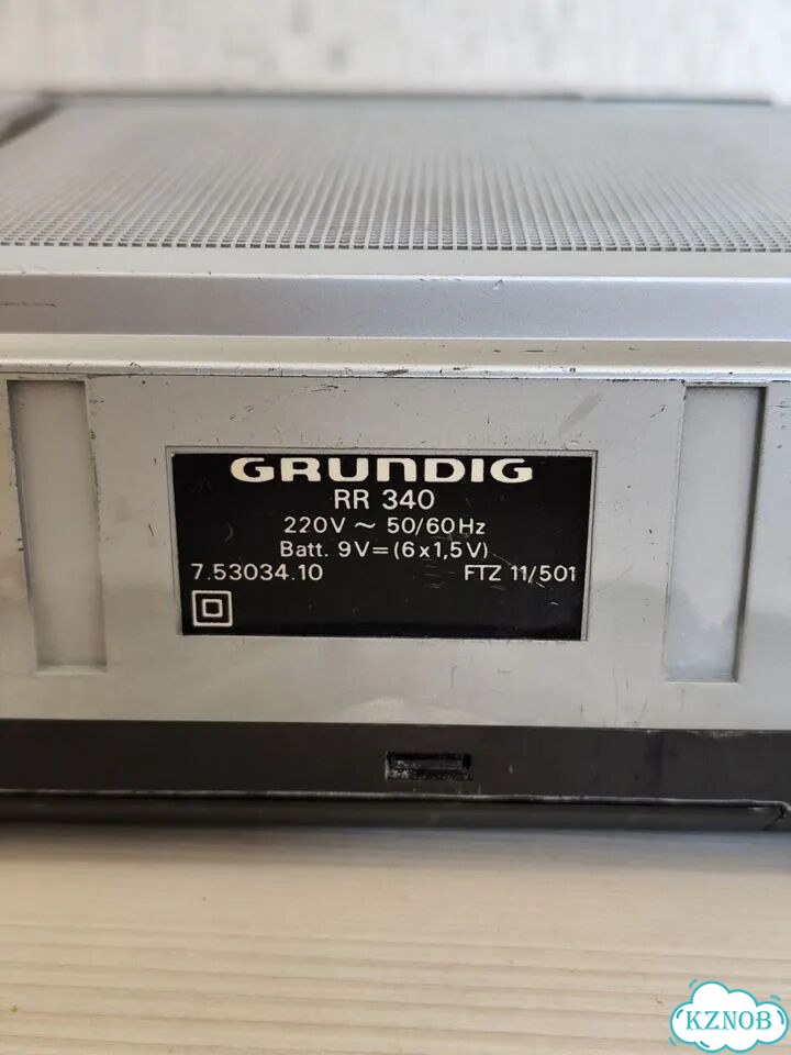 Магнитола Grundig RR340 stereo, 1983 год фото 9