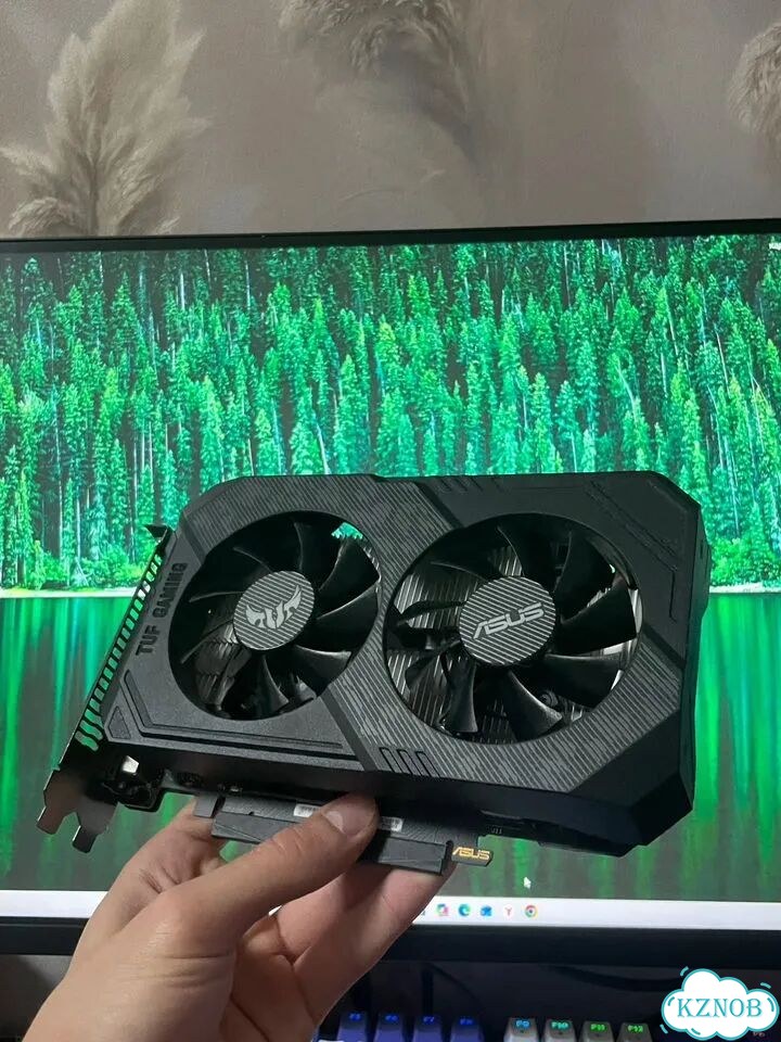 Видеокарта asus gtx 1650 tuf gaming 4gb OC фото 1