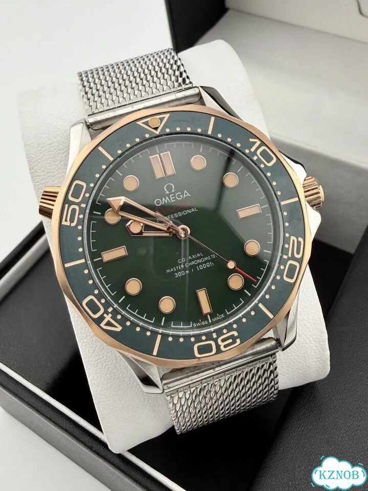 Часы Omega на стальном браслете фото 1