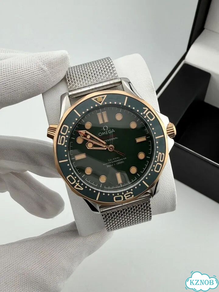 Часы Omega на стальном браслете фото 2