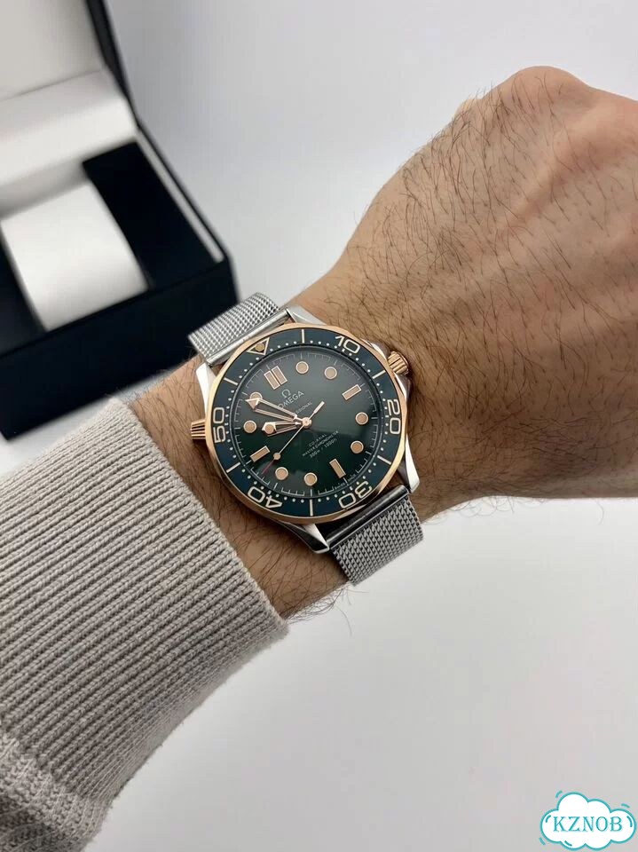 Часы Omega на стальном браслете фото 3