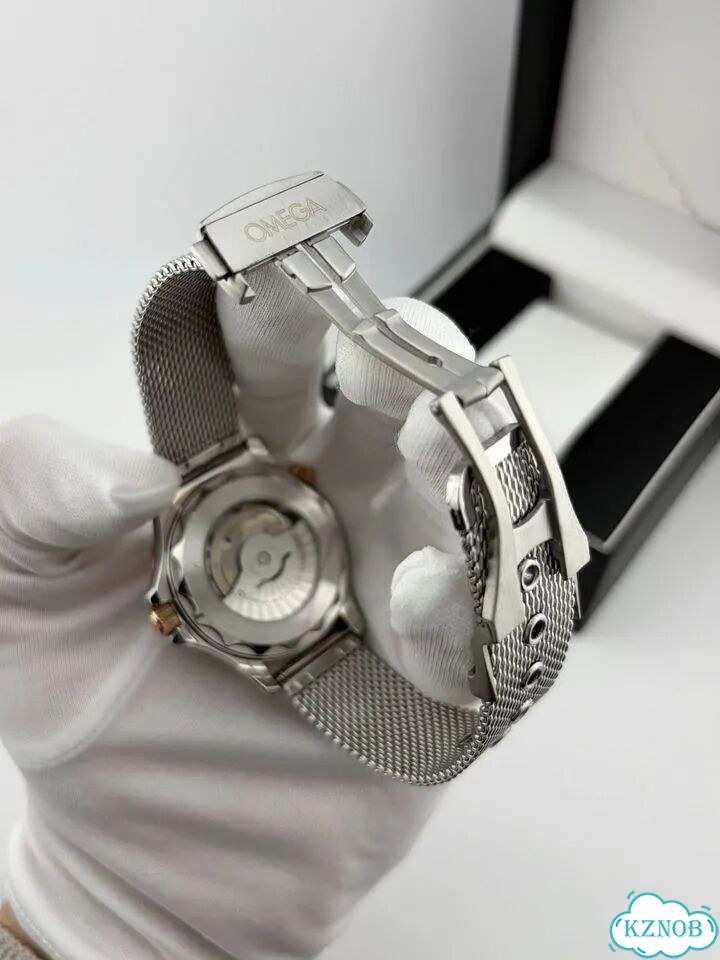 Часы Omega на стальном браслете фото 6