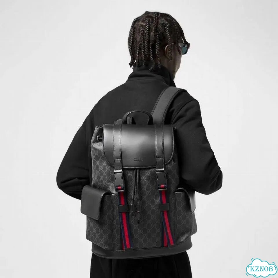 Рюкзак Gucci GG Supreme Tiger Print Backpack фото 3