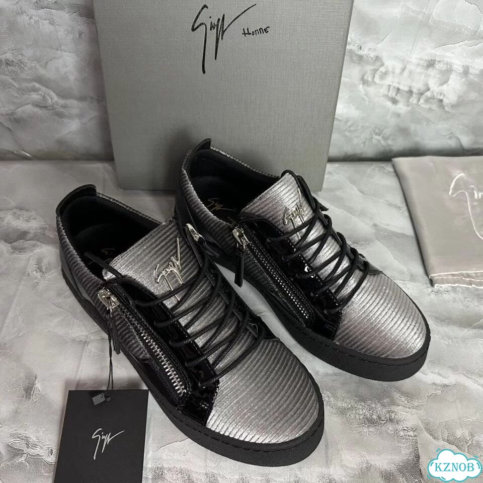 Кеды Giuseppe Zanotti Silver фото 2