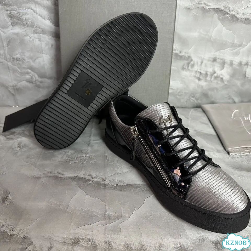 Кеды Giuseppe Zanotti Silver фото 3