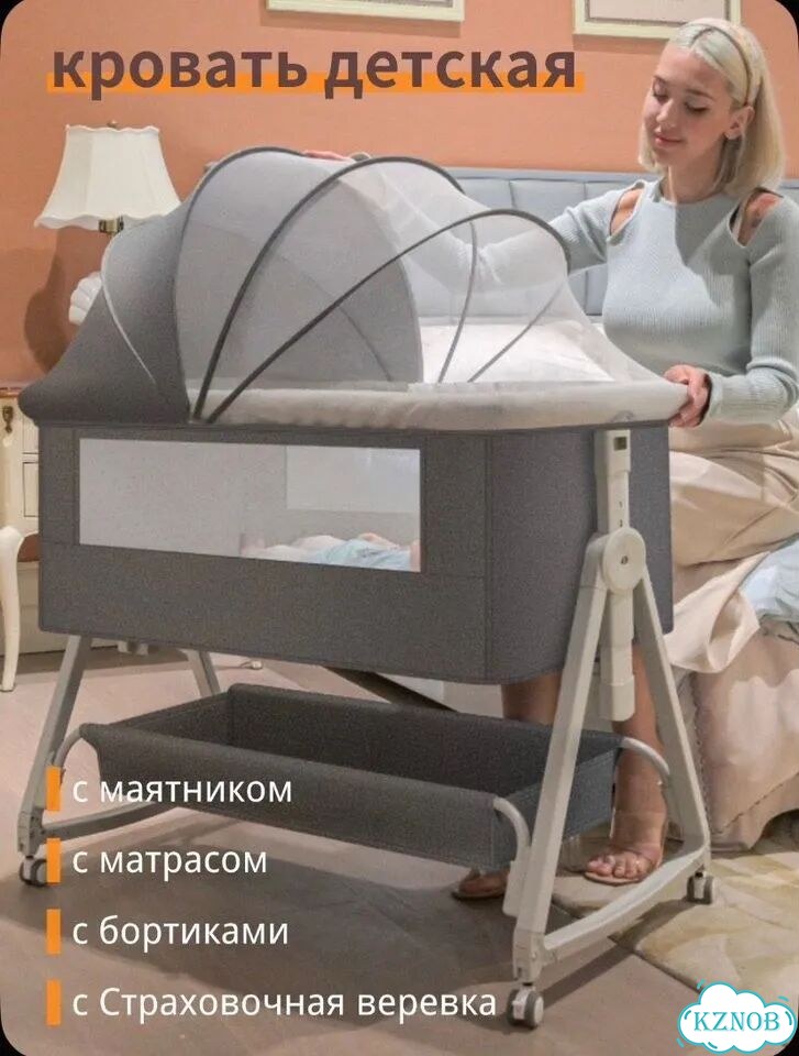 Детская колыбелька кроватка манеж фото 1