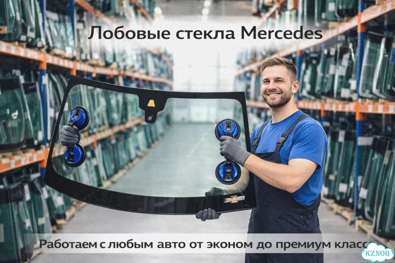 Лобовое стекло mercedes S class фото 4