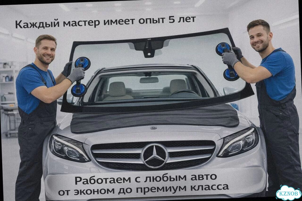 Лобовое стекло mercedes L406-L608 65-86 высокий (188x79) фото 1