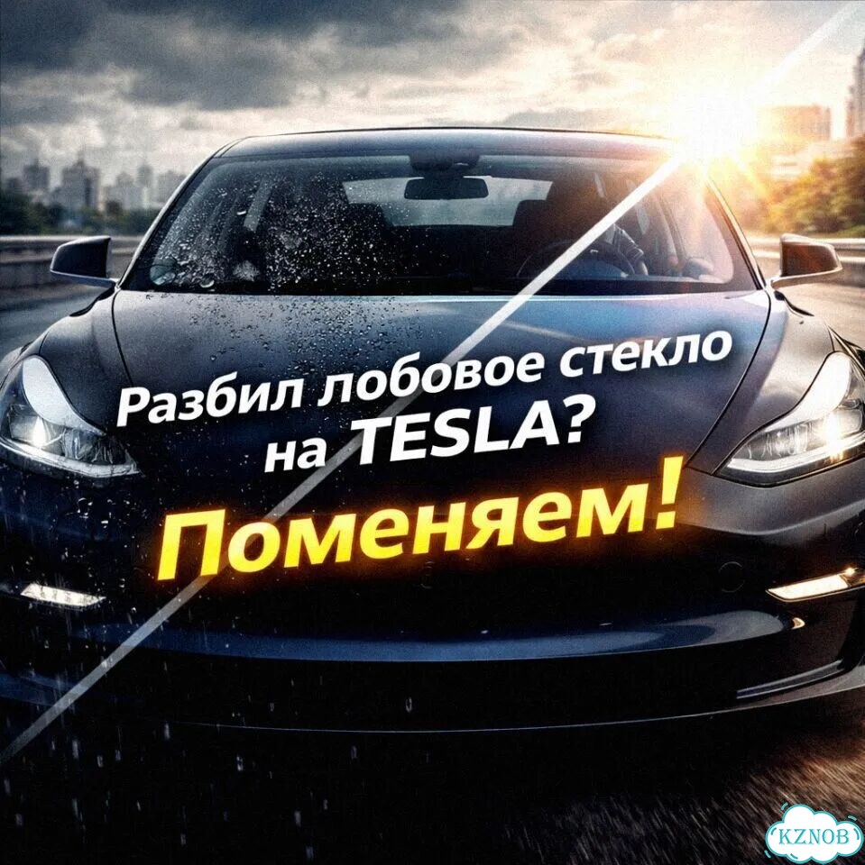 Лобовое стекло tesla semi фото 1