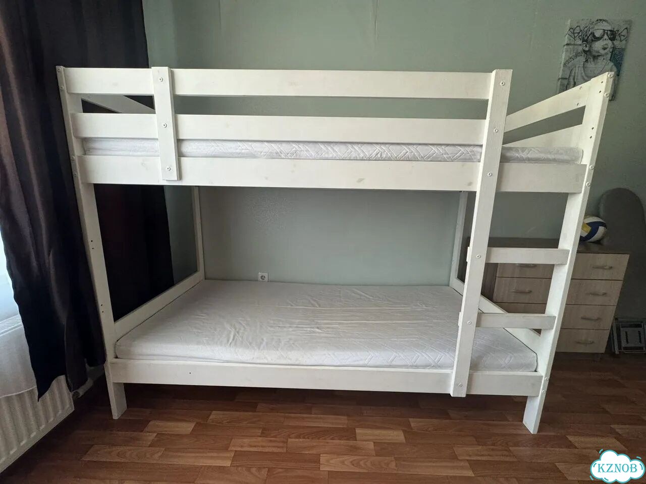 Двухъярусная кровать IKEA фото 4