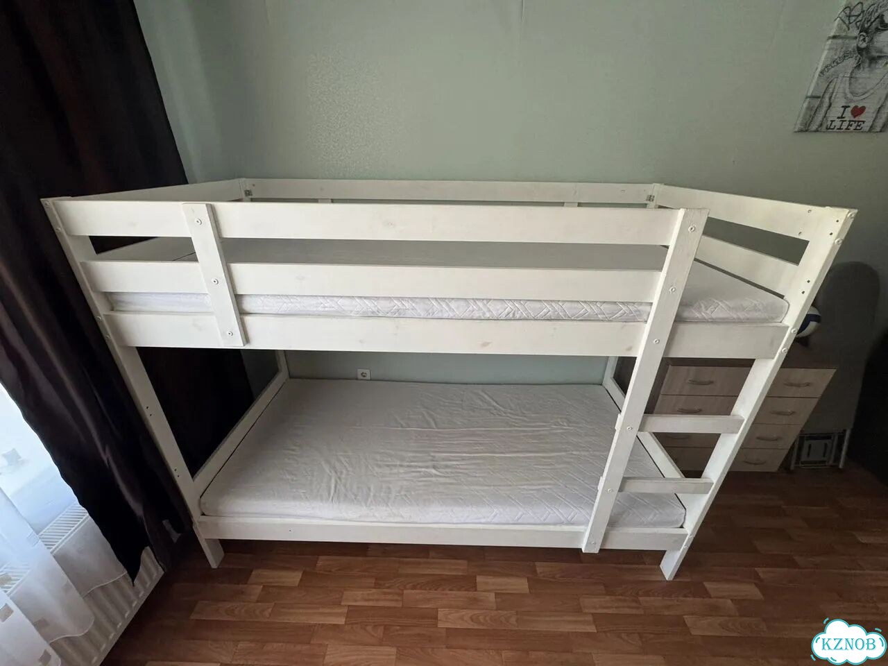 Двухъярусная кровать IKEA фото 5