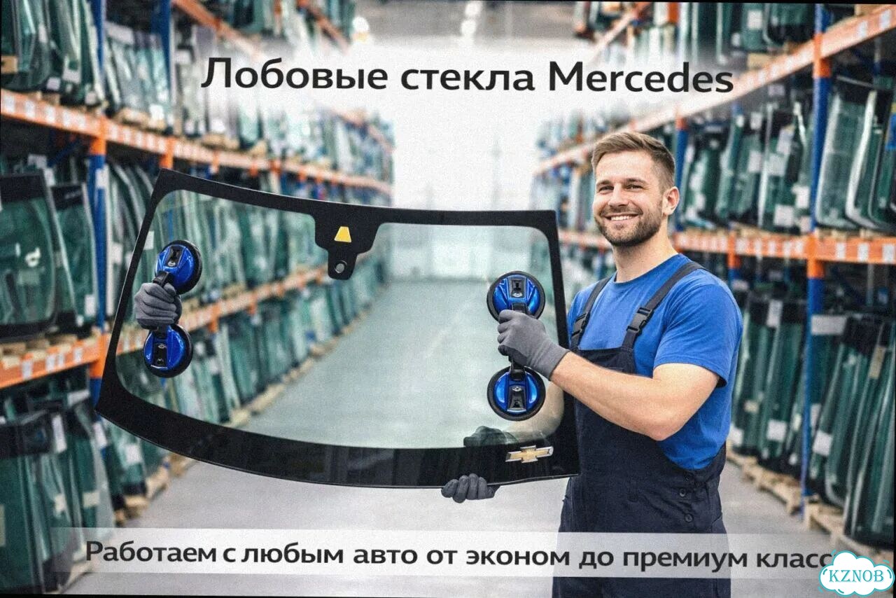 Лобовое стекло mercedes GLS 15-19 (X166) фото 4