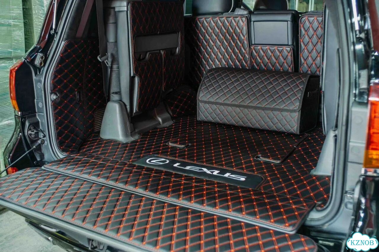 3Д коврики в багажник Lexus LX 570 фото 1