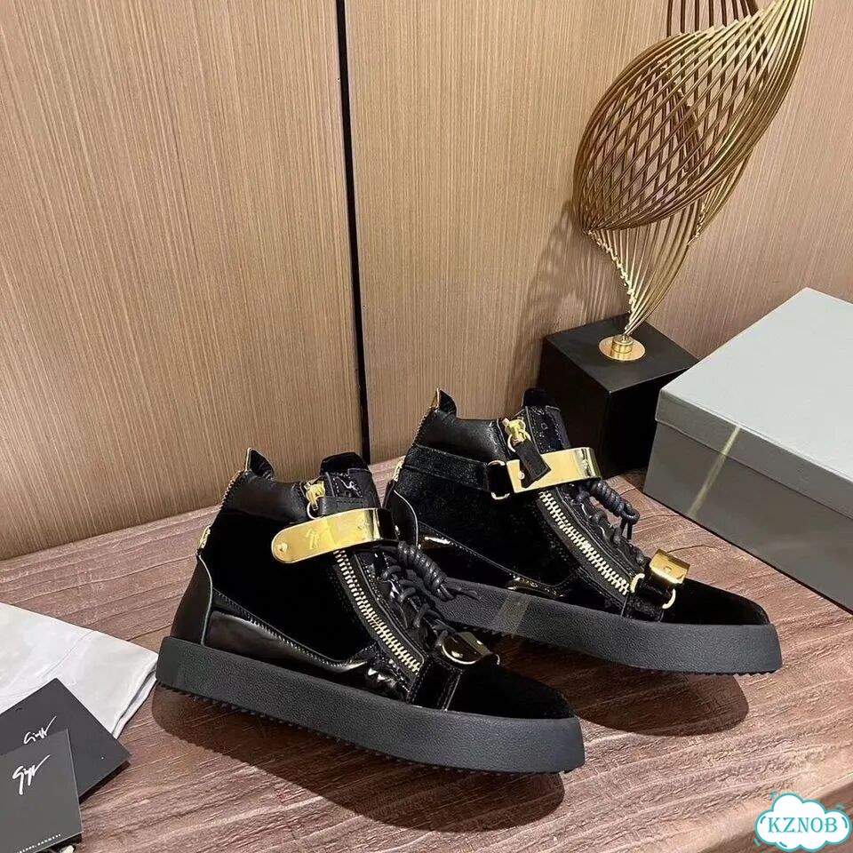 Кеды Guizeppe Zanotti high черные фото 1