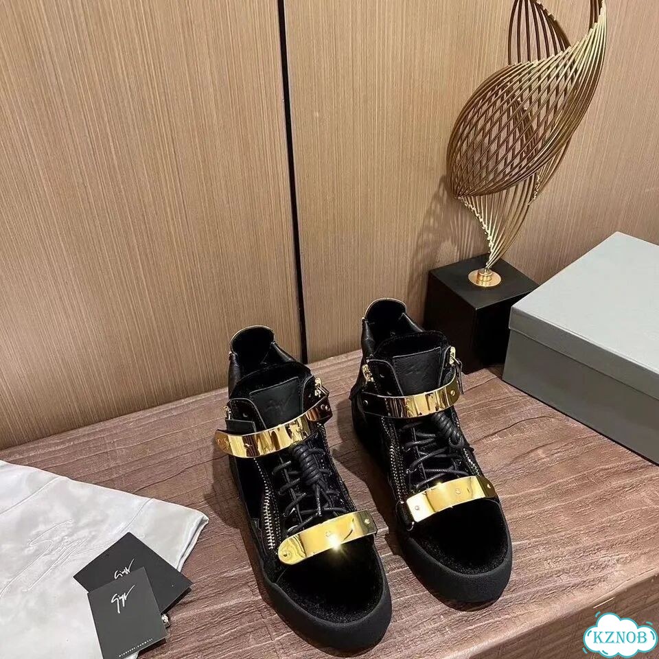 Кеды Guizeppe Zanotti high черные фото 4