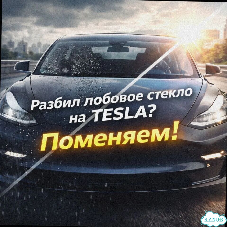 Лобовое стекло tesla model S фото 2