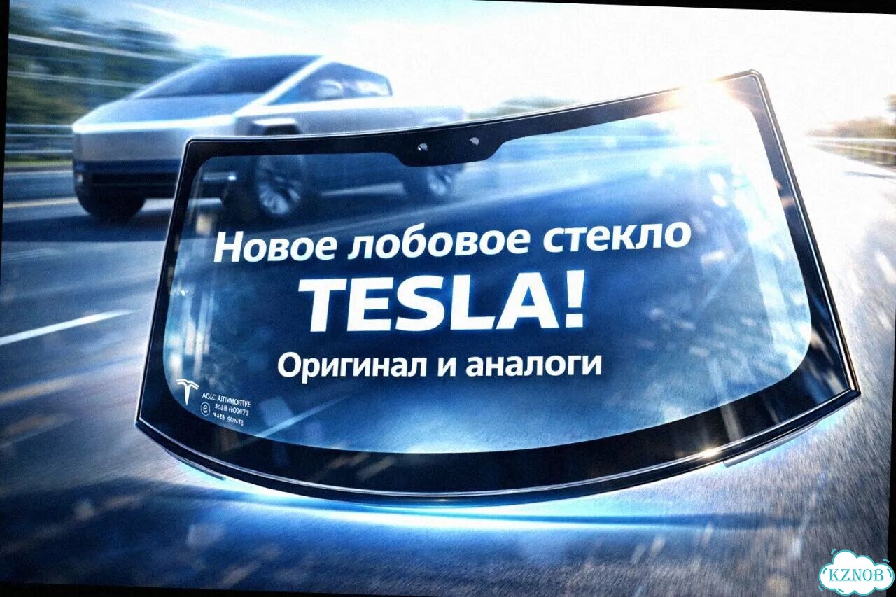 Лобовое стекло tesla model S фото 3