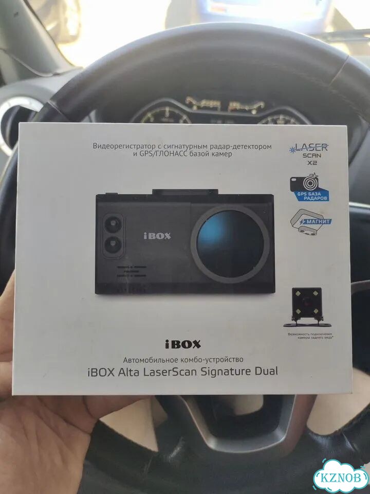 Видеорегистратор 3в1 ibox alta Lazer scan фото 1