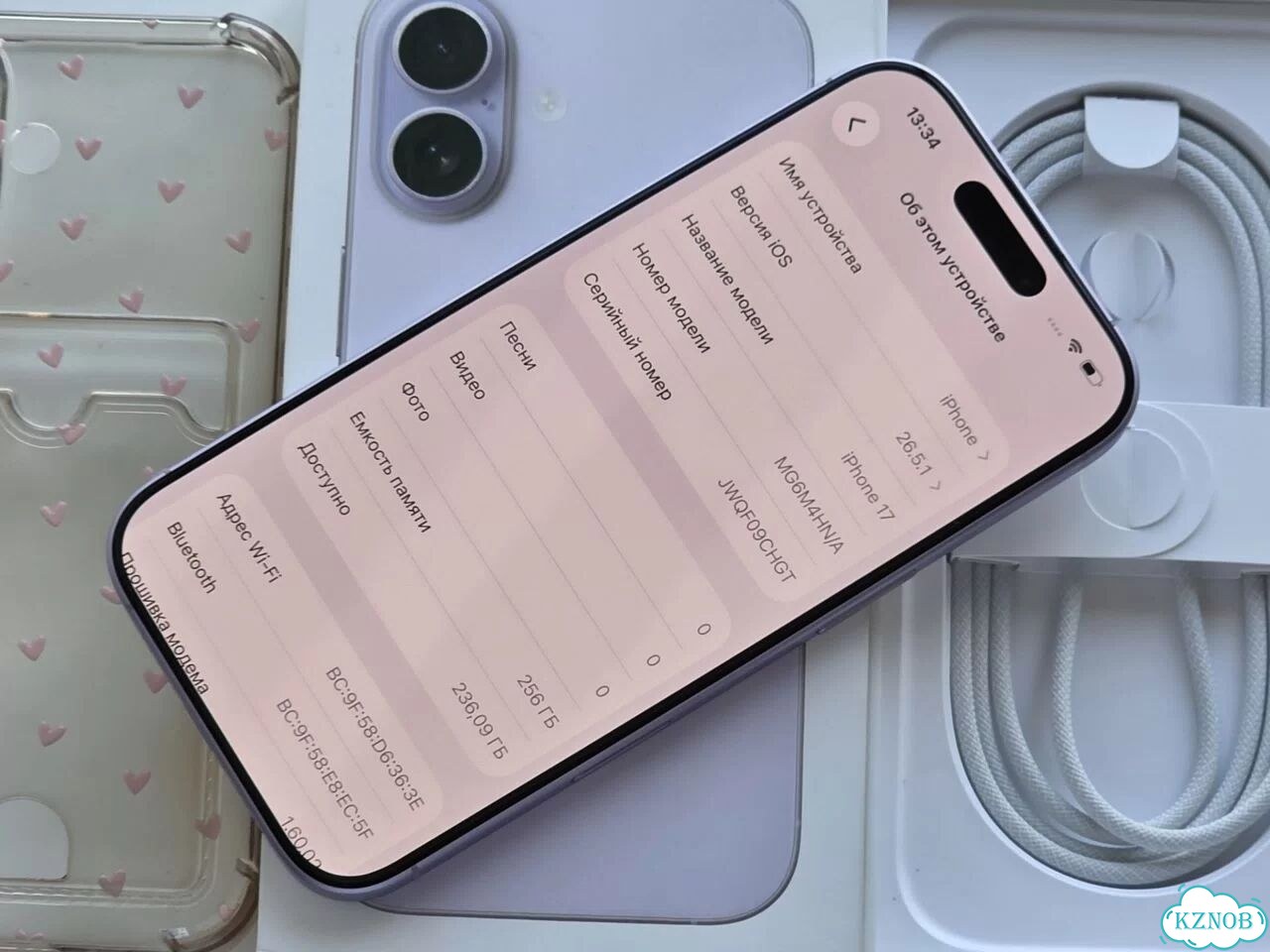 iPhone 17, 256 ГБ, SIM + eSIM фото 6