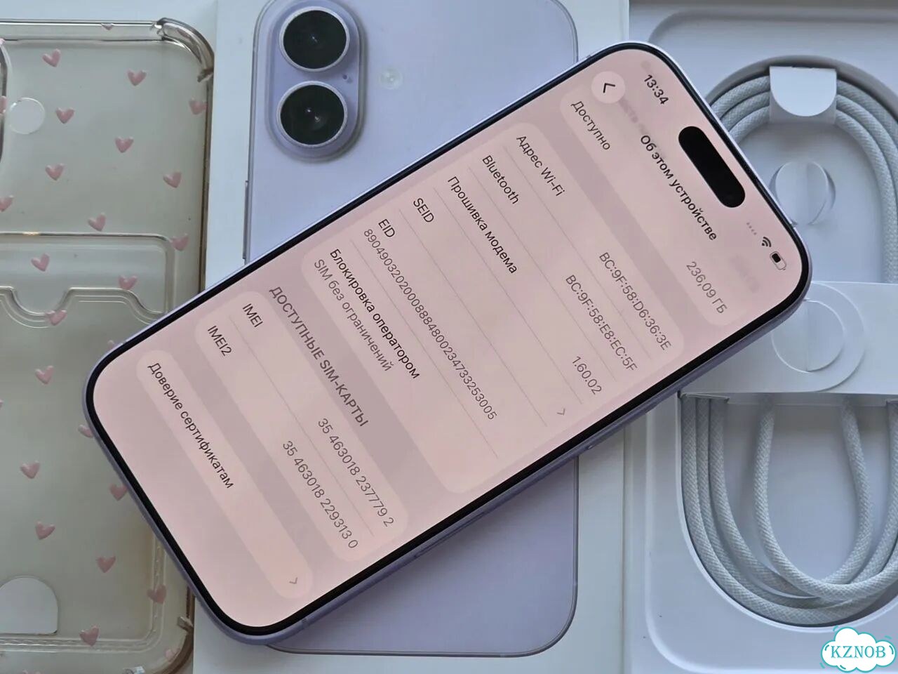 iPhone 17, 256 ГБ, SIM + eSIM фото 7