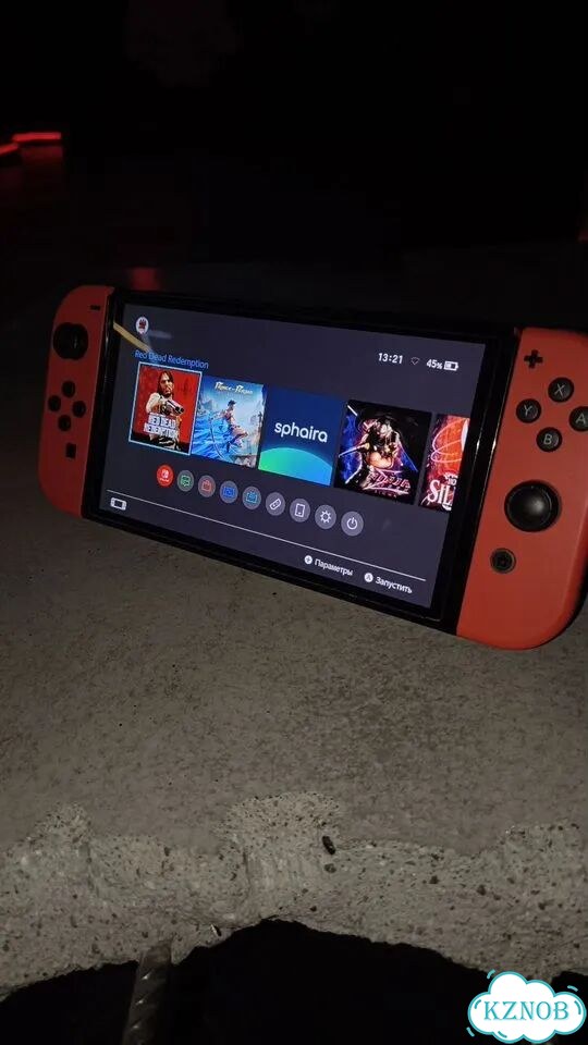 Nintendo switch oled mario edition фото 1