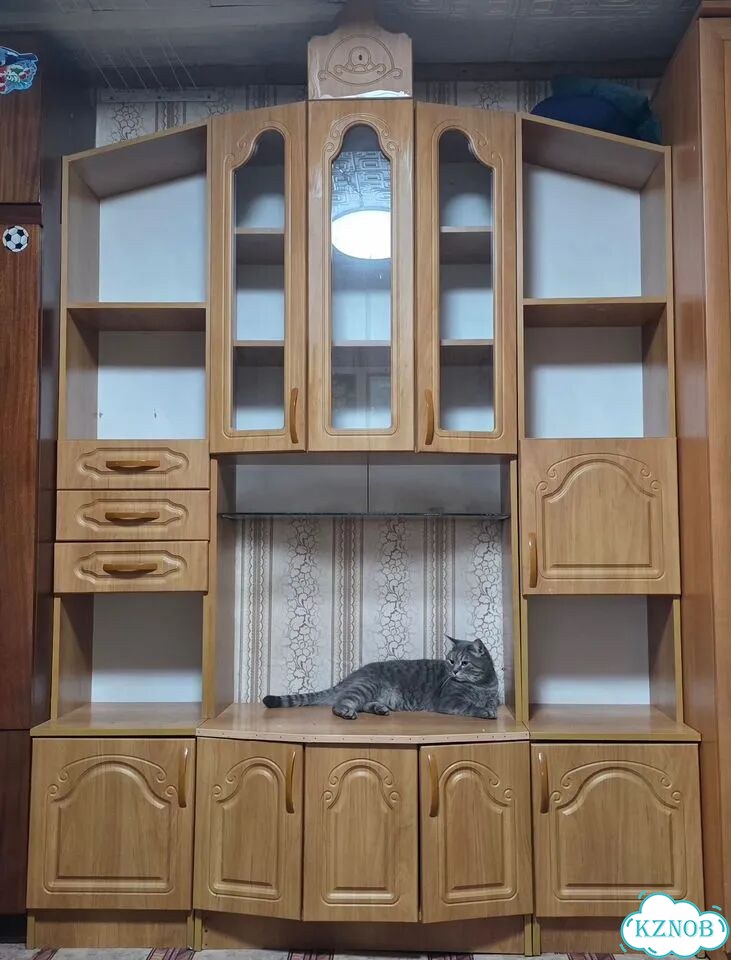 Стенка в гостиную со шкафами фото 1