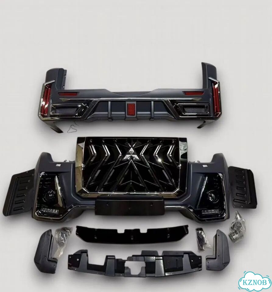 Обвес Black Hawk на Mitsubishi Pajero 4 2006+ фото 4
