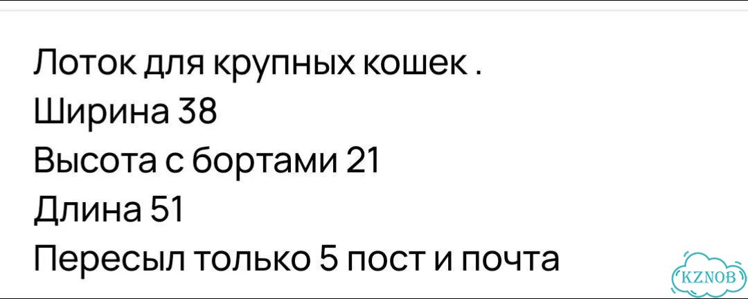Лоток для кошек большой новый фото 4