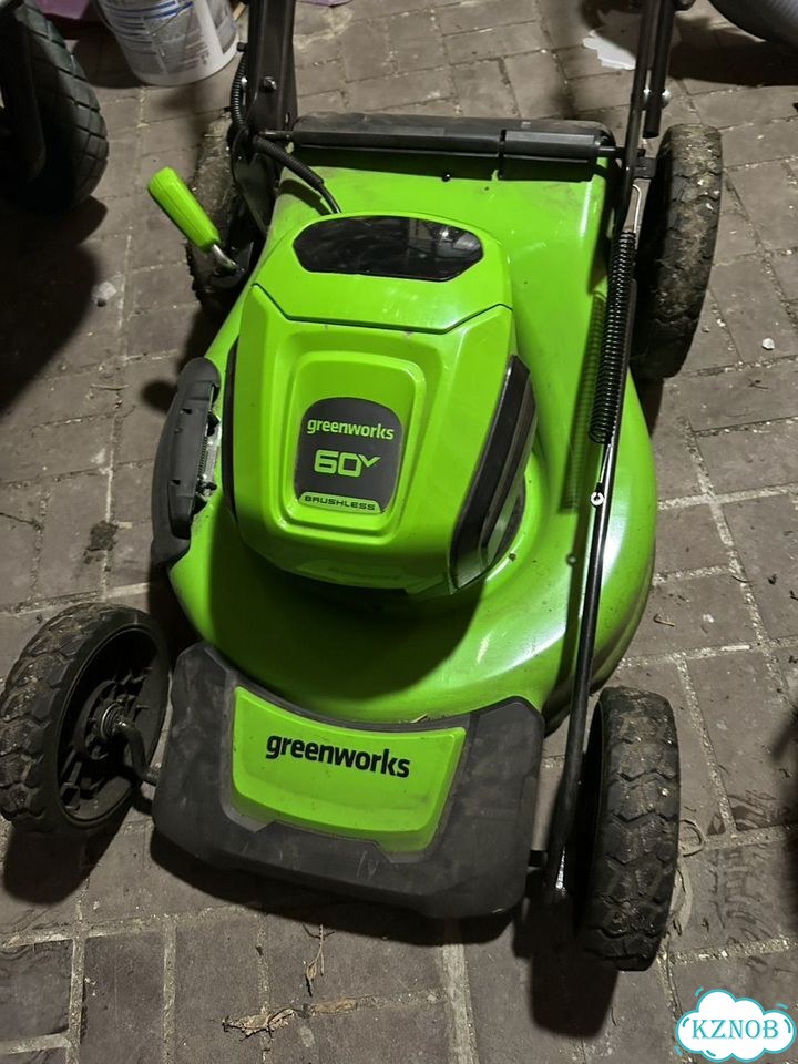 Газонокосилка и снегоуборщик greenworks 60v фото 1