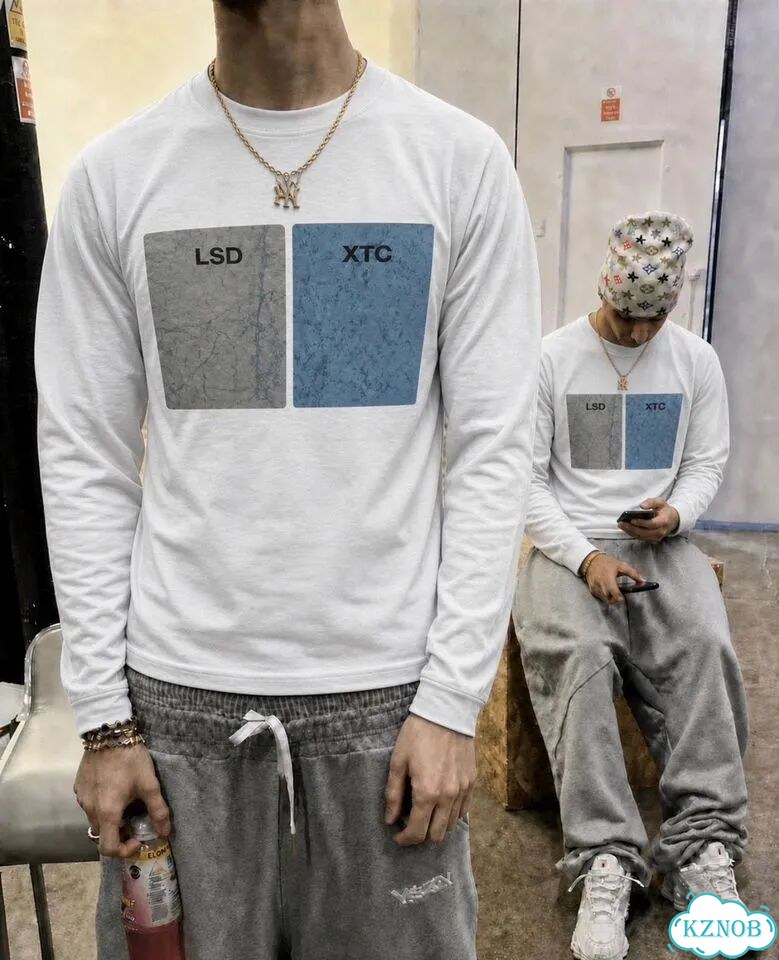 Лонгслив Raf Simons Drugs Lsd Mix белый фото 1