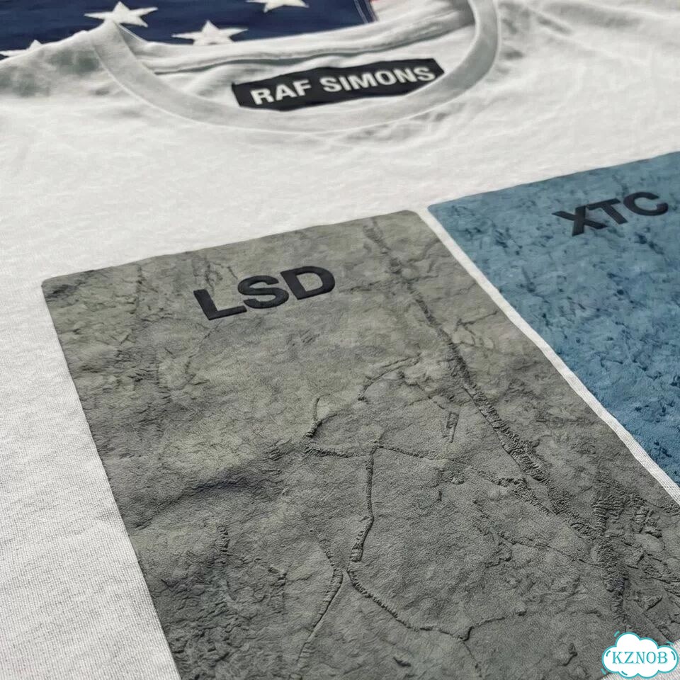 Лонгслив Raf Simons Drugs Lsd Mix белый фото 8