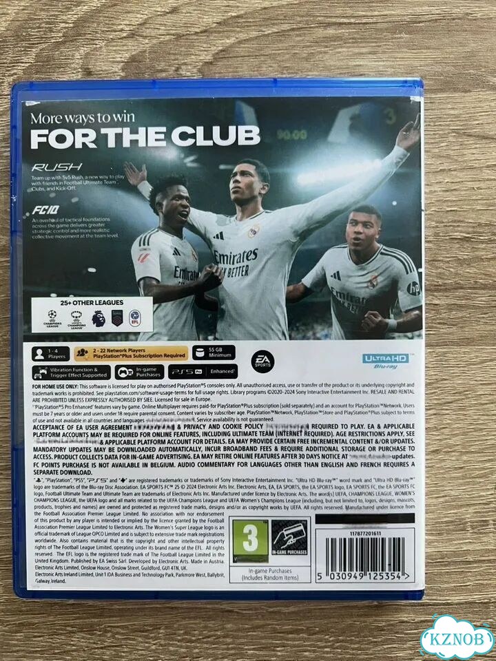 Диск FC 25 для ps5/ps4 фото 2