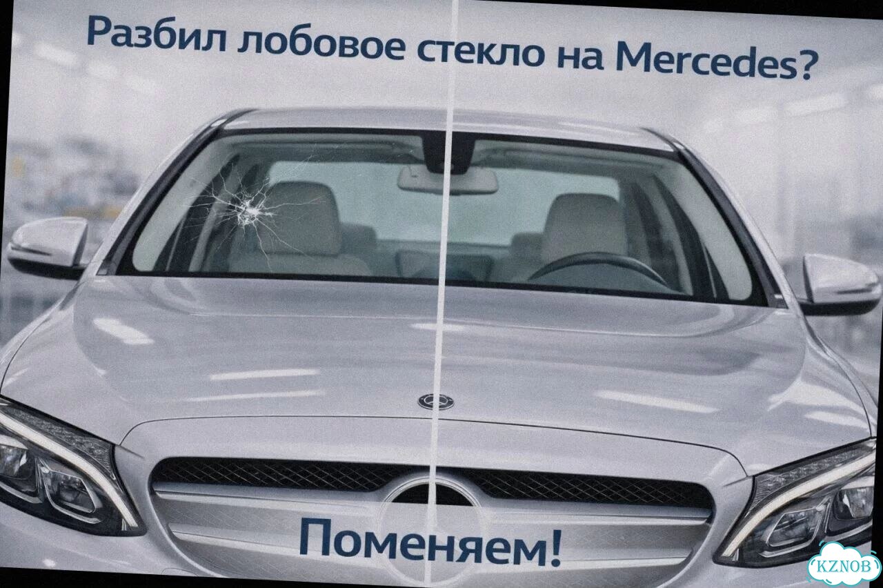 Лобовое стекло mercedes W245 фото 4