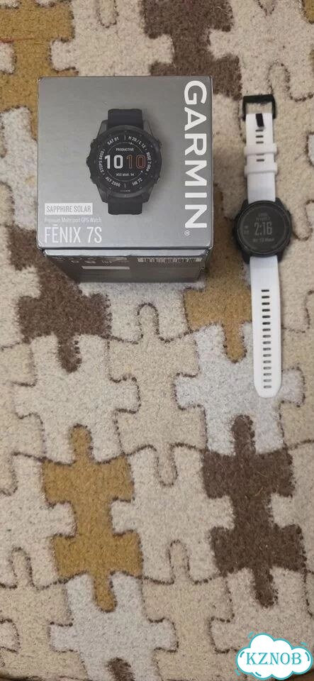 Garmin fenix 7 s sapphire solar фото 1