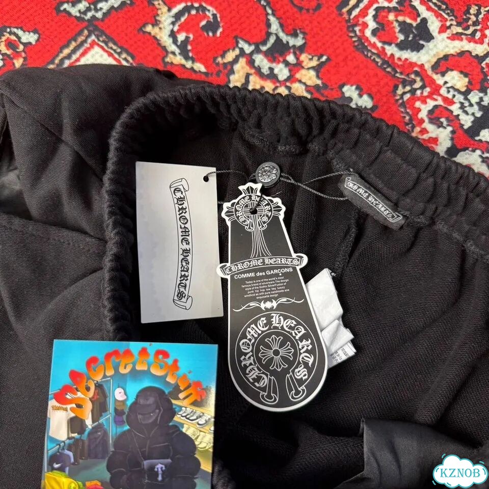 Шорты Chrome Hearts ss26 черные фото 4
