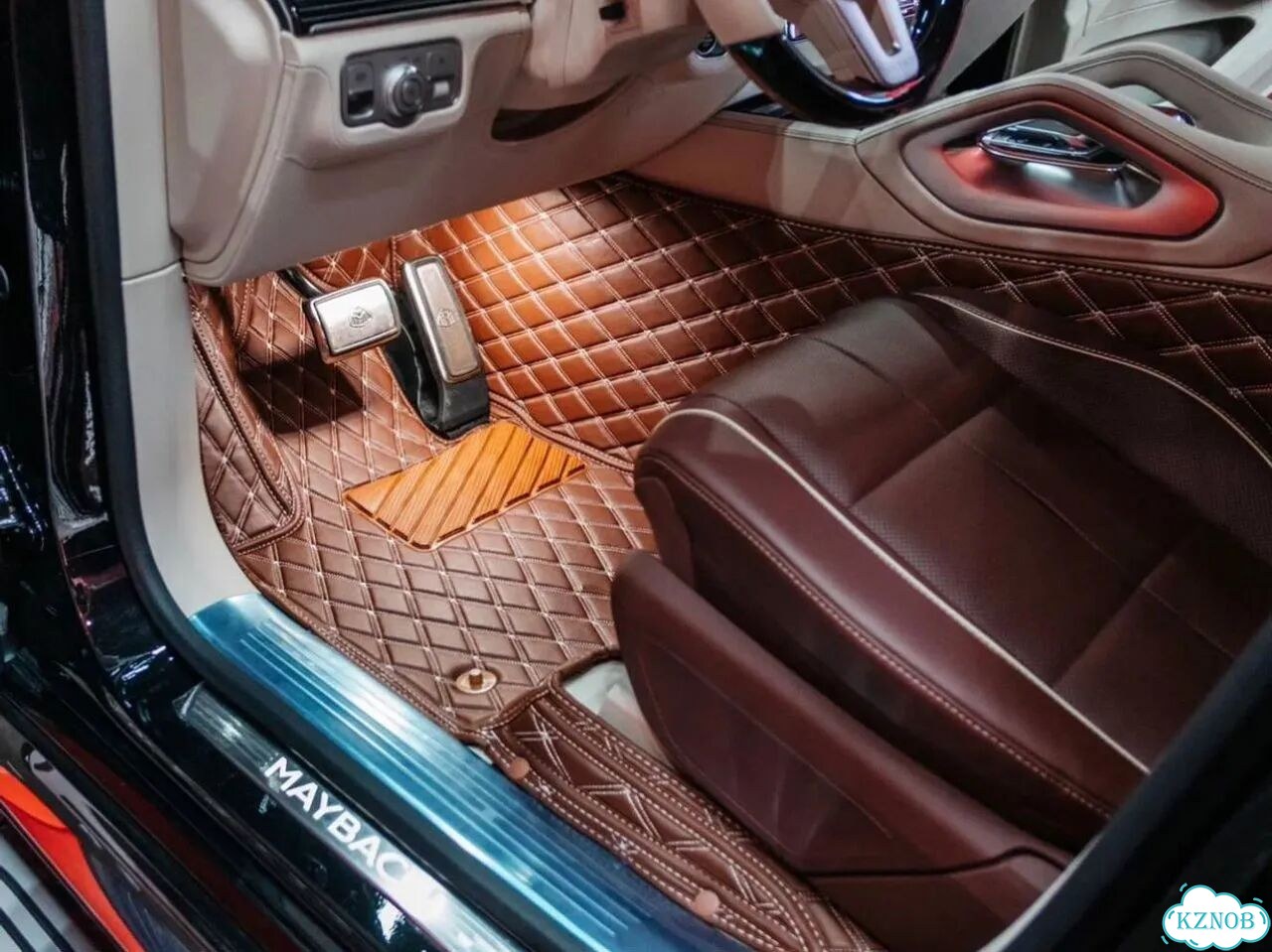Ковры салона Mercedes-Benz GLS-Maybach фото 1