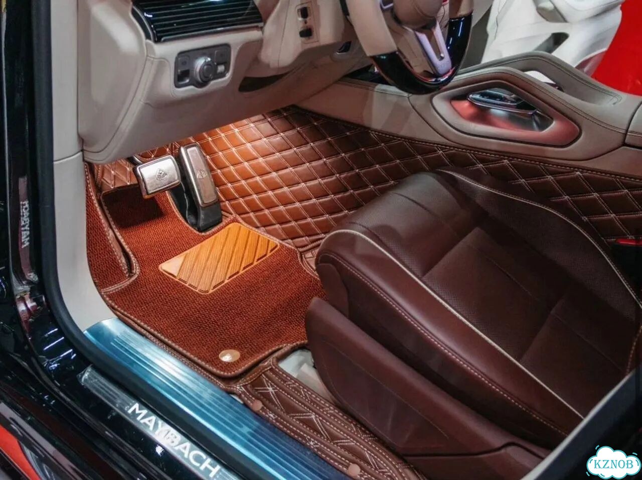 Ковры салона Mercedes-Benz GLS-Maybach фото 2