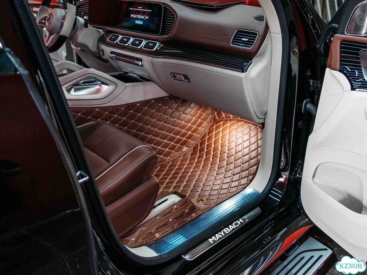 Ковры салона Mercedes-Benz GLS-Maybach фото 4