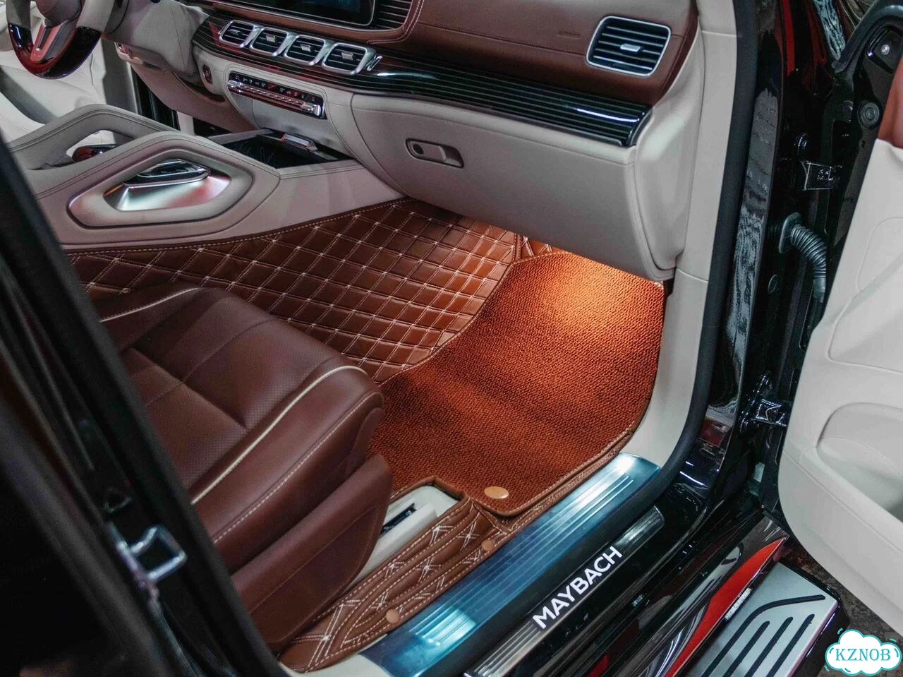 Ковры салона Mercedes-Benz GLS-Maybach фото 6