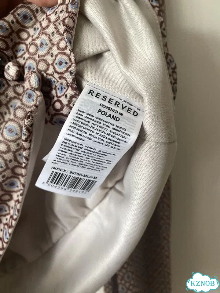 Блузка с принтом, Reserved, M фото 5