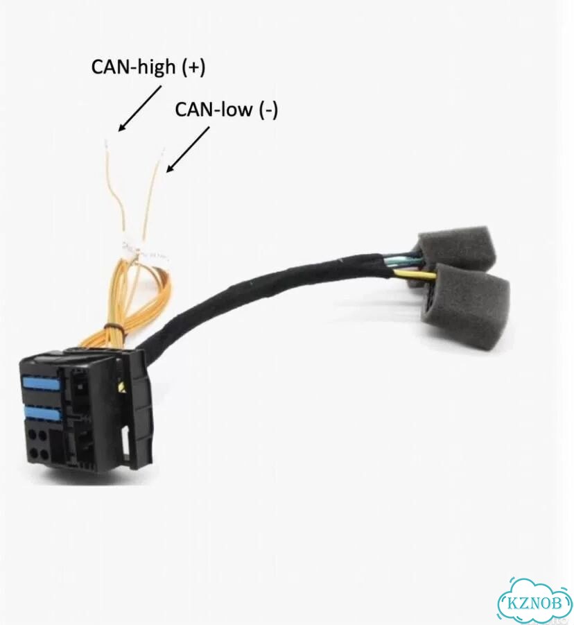 Переходник ISO-Quadlock с CAN-шиной на RCD 330plus фото 2