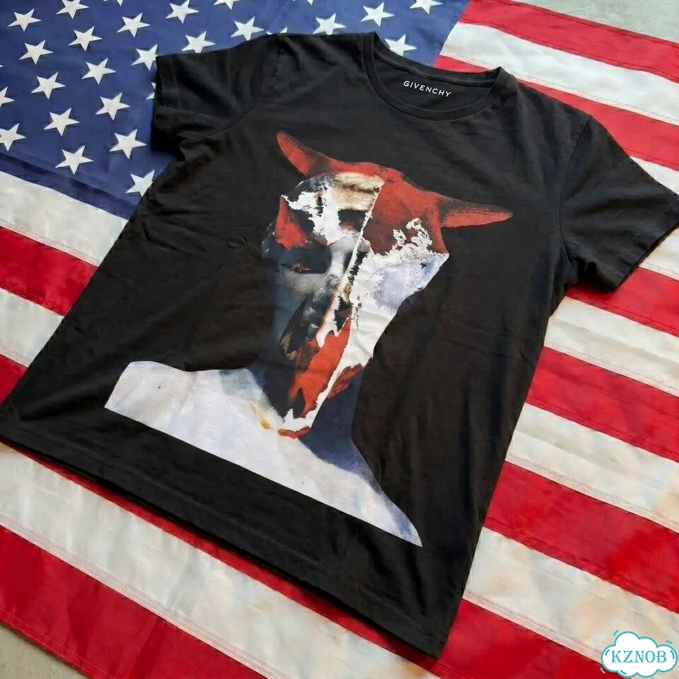 Футболка Givenchy Devil Horn angel archived фото 1