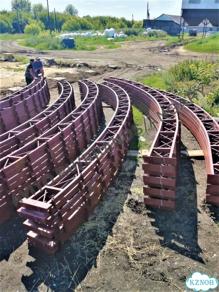 Каркас ангара 1377 м²/арки арочного ангара фото 5