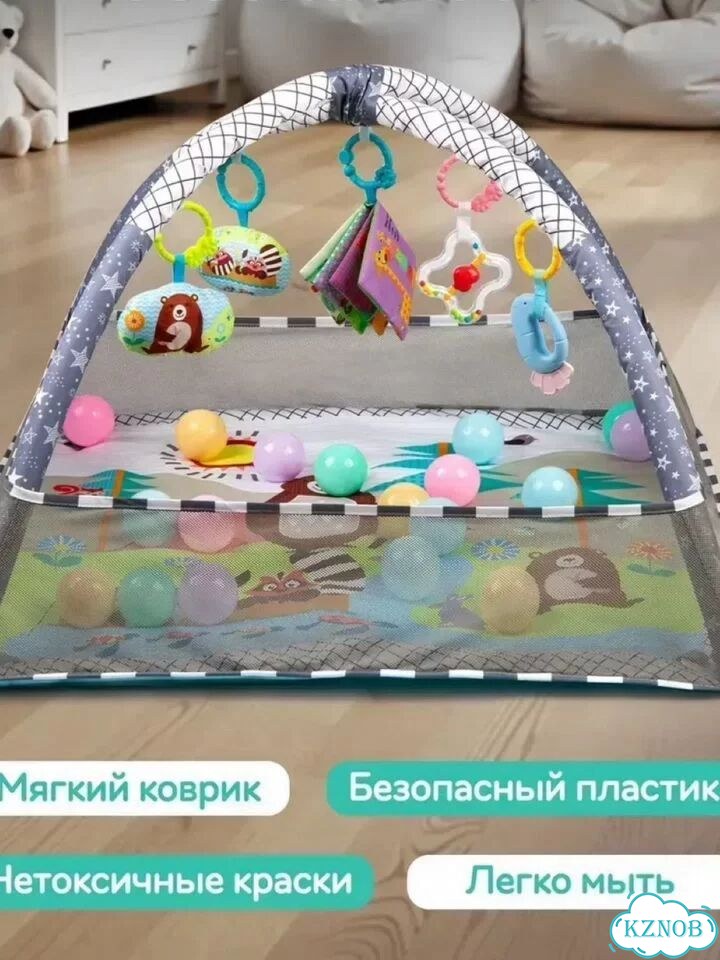 Развивающий коврик манеж фото 1